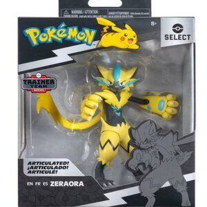 New in Box Pokemon Select Series 8 Zeraora 6" Exclusive Action Figure